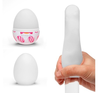 Masturbator jajko spirale Tenga Egg Curl Single